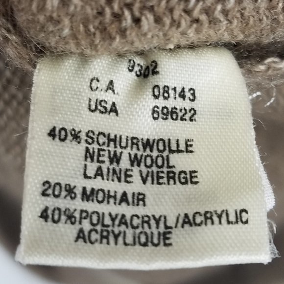 Marz Munchen sweater wool blend tan vee 50/M/US40 - Picture 6 of 8